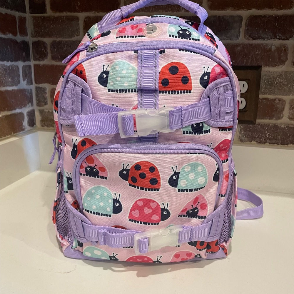 Kids Ladybug Backpack - Pink and Purple (Pottery Barn)
